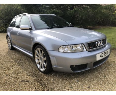 2000 Audi RS4 Avant B5Registration number 42790Chassis number WUAZZZ8DZ1N900940Engine number ASJ002697Avus Silver with black 