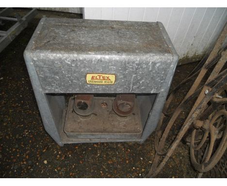 Vintage Eltex Greenhouse Heater ( sold as collectors / display item )