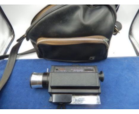 Bell &amp; Howell autoload camera in leather case