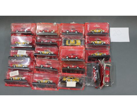 A collection of 20 boxed Alfa Romeo collection diecast model cars