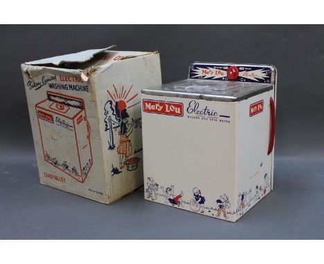 A boxed Chad Valley battery operated Mary Lou electric washing machine 