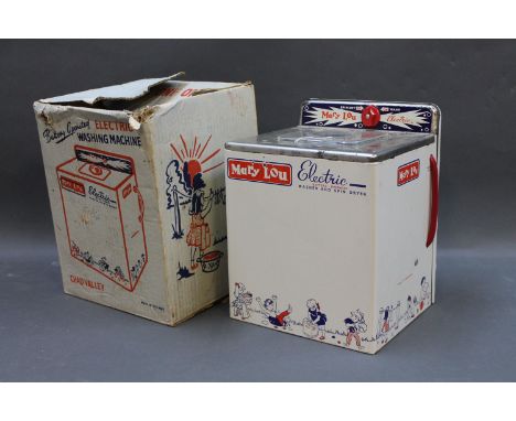 A boxed Chad Valley battery operated Mary Lou electric washing machine 