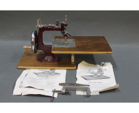 A vintage Essex sewing machine 
