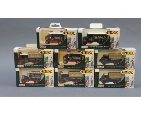 8 boxed Lledo "Days Gone" Eddie Stobart Ltd model vans 