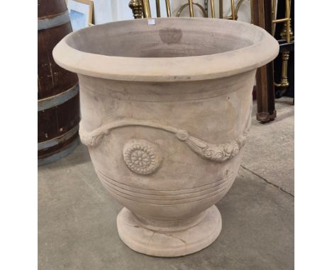 A large Grecian style terracotta planter a/f 