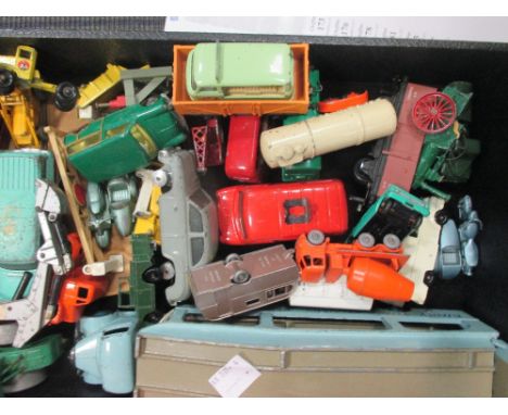 Diecast model vehicles and including Lesney, Corgi, etc (playworn)  