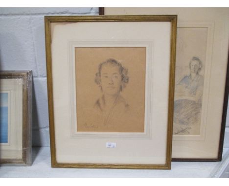 Philip Connard, R.A. (British, 1875-1958), Two portrait studies of Lady Bridget Buchan-Hepburn (nee Greig); together with thr