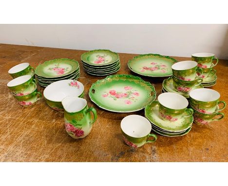 A Twelve piece Tea service.