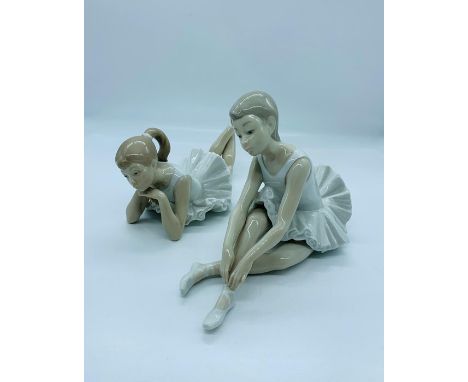 Two Nao ballerina figurines 