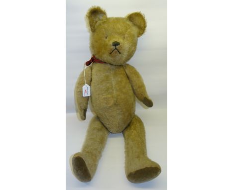 A large plush covered Teddy Bear.  26" (66cms) high.