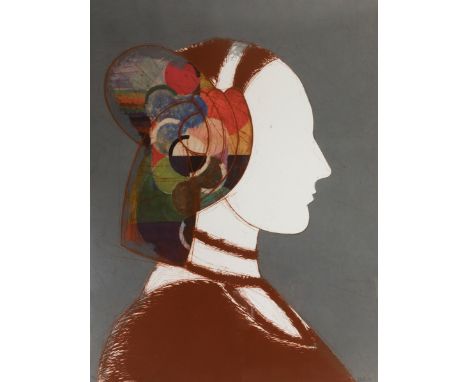 MANOLO VALDÉS (Valencia, 1942)."Profile".Silkscreen. Copy 39/50.Signed and justified in pencil.Measurements: 167 x 128 cm; 19