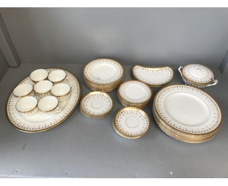 Royal Worcester Dinner Service "Imperial" Gilt design 