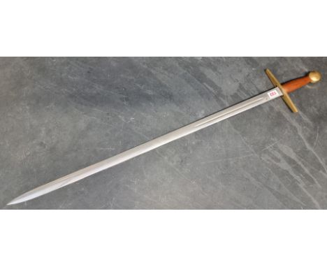 A 1969 Prince of Wales investiture sword, by Wilkinson, with nickel plated 90cm blade.