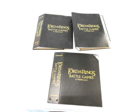 Large selection of Lord of the rings Battle games magazines 