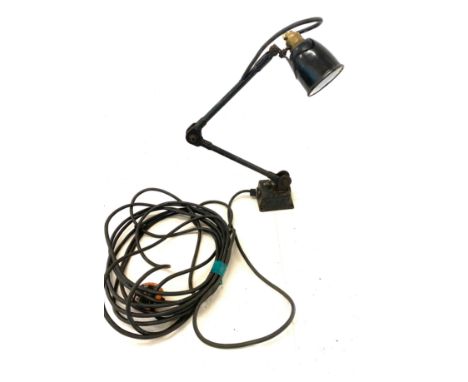 Vintage anglepoise desk lamp, untested 