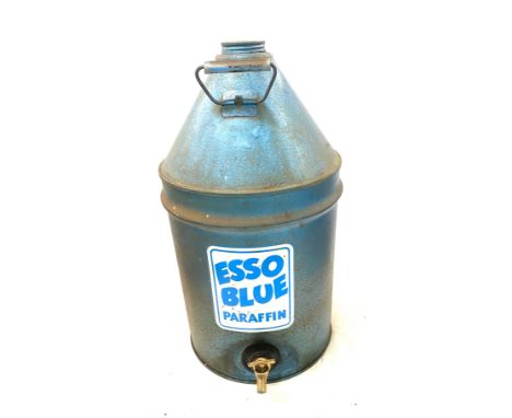 Vintage Esso Blue paraffin can 