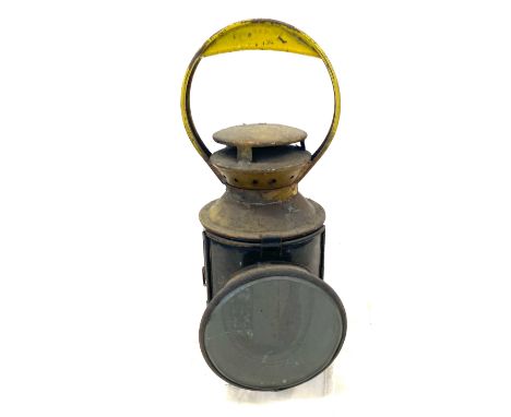 Vintage British rail midland line railway lamp 