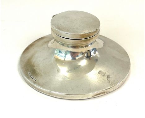 Sterling silver inkwell Birmingham 1925 