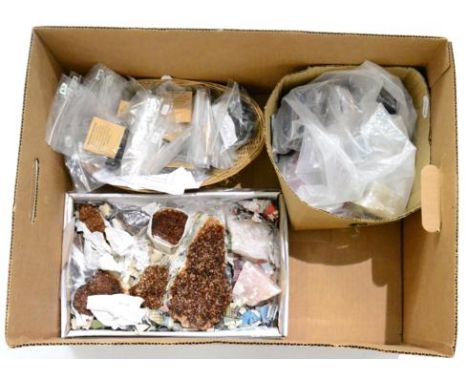 A Quantity of Polished Mineral Specimens, including a selection of tumble polished semi-precious stones and carved Rose Quart