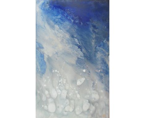 HENRY HADDOCK, 'Sky', gloss enamel on board, 122cm x 74cm. 