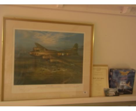 We'll Meet Again - Michael Turner PGA.A Limited Edition print of "Sally B" B-17 Flying Fortress signed by Artist, and Vera Ly