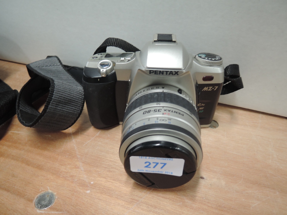 A Pentax Mz 7 Camera