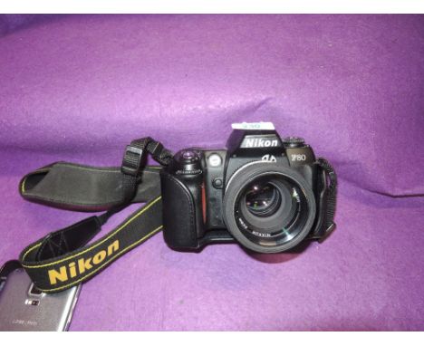 A Nikon F80 with manual 