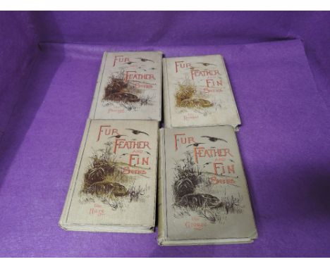 A selection of vintage hunting shooting fishing and game related books 