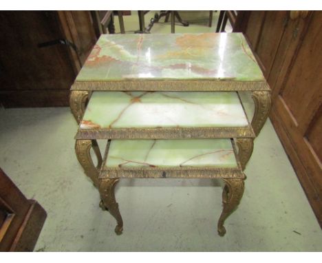 A small cream painted bank or nest of eighteen small drawers with ring handles, table top or floor standing, 65cm wide x 30cm