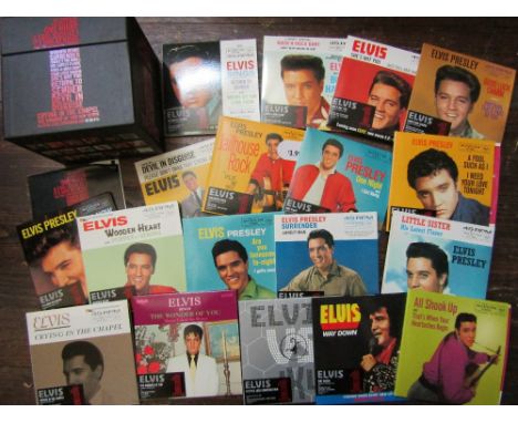 A boxed set of Elvis CDs