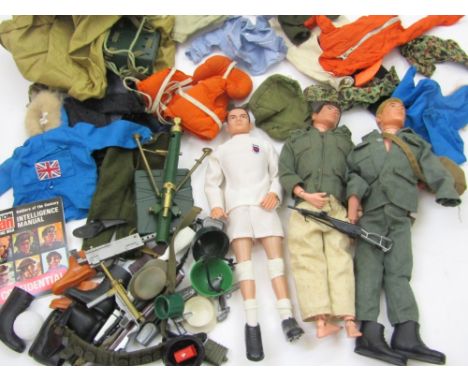 A collection of Action Man and accessories 