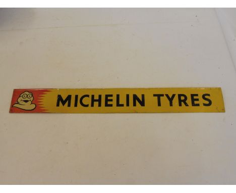 A Michelin tyres shelf strip. 