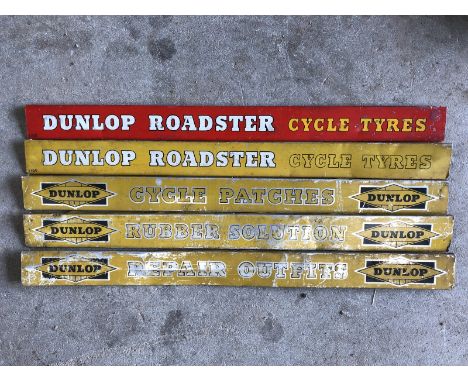 Five Dunlop shelf strips.