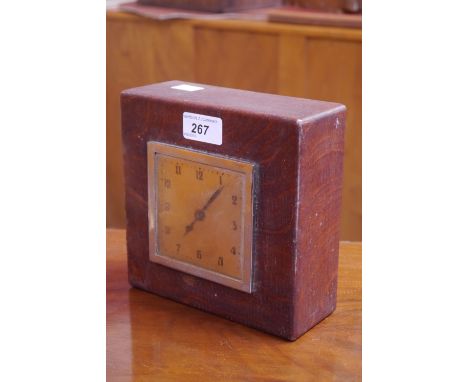 An Art Deco Ferranti mantel clock with original receipt from 1934