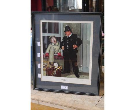 Peter Bunny (British, Bn. 1932), by and after, Caught Red Handed, colour process halftone print, signed and numbered in penci