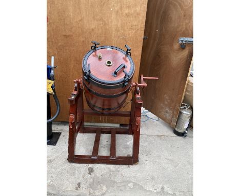 A VINTAGE BUTTER CHURN MAKERS CHIPPENHAM ENGLAND HATHAWAY 