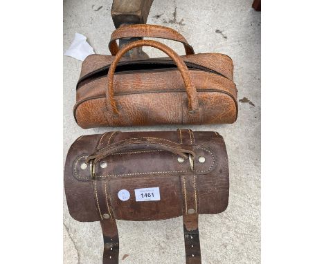 TWO SETS OF VINTAGE BOWLS WITH CARRY CASES 