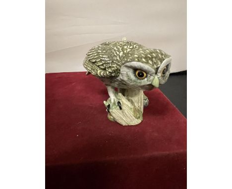 A MACK BONE CHINA 'LITTLE OWL' R J MACK (4) 