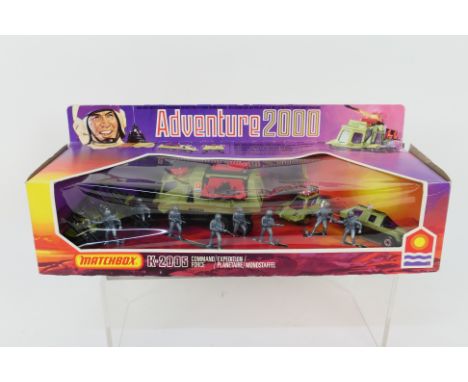 Matchbox Adventure 2000 - A boxed Command Force set # K-2005. The models appear Mint in a Good box with some window shrinkage