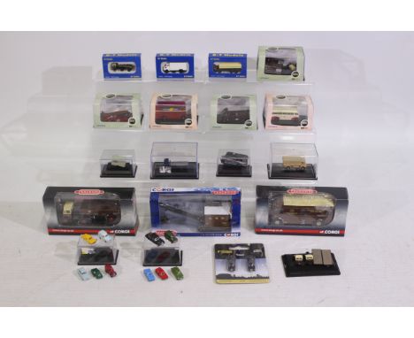 Corgi - Oxford - Base Toys - 19 x boxed / carded vehicles mostly in N gauge scale, and 3 in 1:76 scale including a limited ed