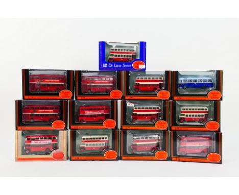 EFE - 13 boxed 1:76 scale diecast model bused from EFE in Manchester Corporation / City liveries. Lot includes #27306DL Leyla