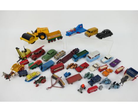 Dinky Toys - Corgi Toys - Britains - Charbens - Matchbox - Others - An unboxed collection of vintage diecast toys. Lot includ