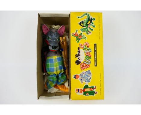 Pelham Puppet - A boxed Pelham Puppets Wolf # R1203. The Wolf appears in Very Good condition with little sign of age or use a