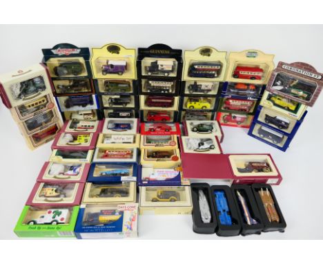 Lledo - Oxford Diecast - Corgi - Over 50 boxed diecast model vehicles predominately by Lledo. Lot includes Lledo #65001 1960 