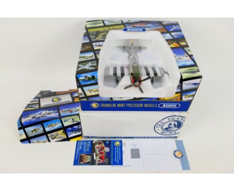 Franklin Mint. A boxed Franklin Mint Armour Collection #B11E749 1/48 P470 Razorback-Fearless. Item appear in Mint condition w