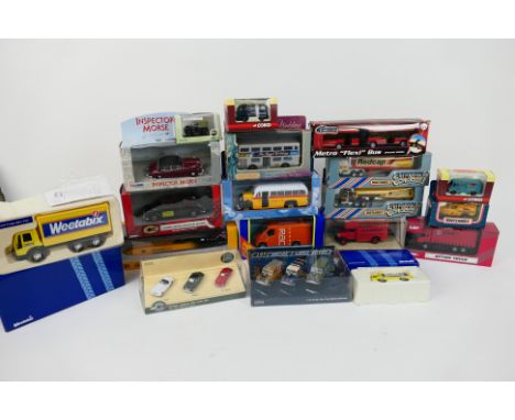 Matchbox - Corgi - Oxford Diecast - Other - A boxed collection of diecast model vehicles in various scales. Lot includes Matc