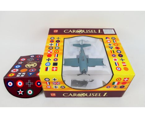 Carousel 1. A boxed Carousel 1, #6181 F4F-4 VMF-121 Henderson Field, Guadacanal. Capt. Joe Foss, MoH. Item appears in Mint co