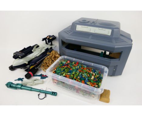 Action Man - Palitoy - Electronic Command Centre - Space Speeder. A collection of loose, playworn to Excellent condition, vin