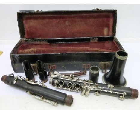 A F. Buisson, Paris clarinet, sole distributors, Dallas, London