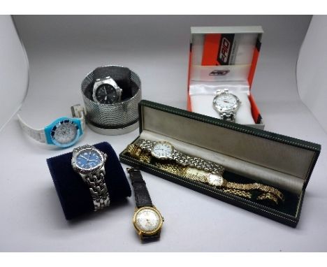 Wristwatches including Rotary, Accurist and Oris